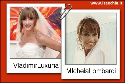 Somiglianza tra Vladimir Luxuria e Michela Lombardi