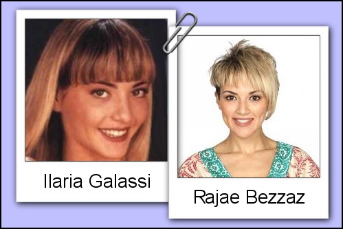 Somiglianza tra Ilaria Galassi e Rajae Bezzaz