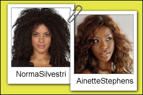 Somiglianza tra Norma Silvestri e Ainett Stephens