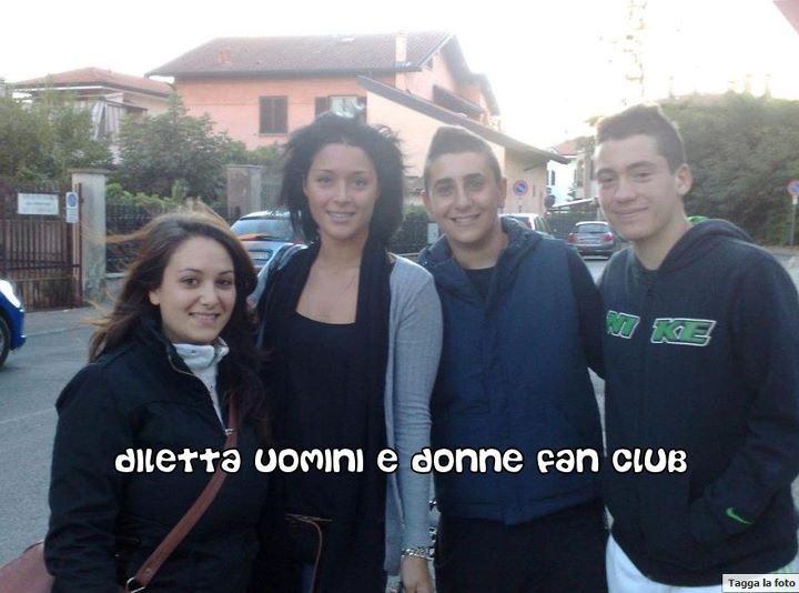 Diletta Pagliano con i fans