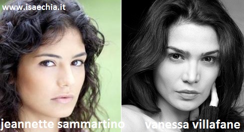 Somiglianza tra Jeannette Sammartino e Vanessa Villafane