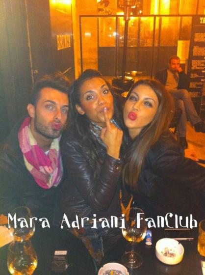 Mara Adriani, Veronica Ciardi e Maicol Berti