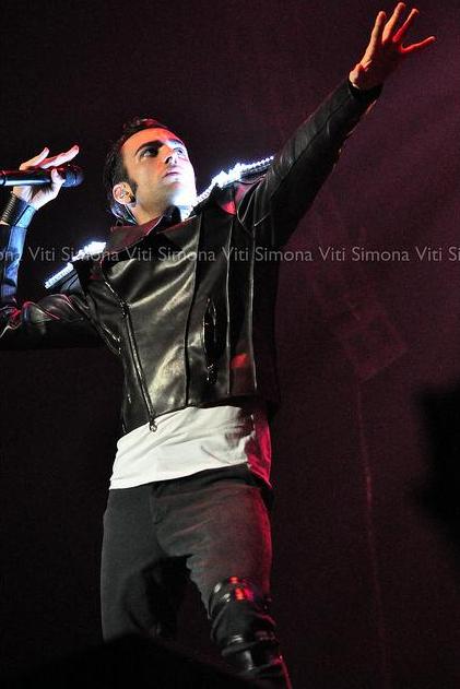 Marco Mengoni al Nelson Mandela Forum di Firenze