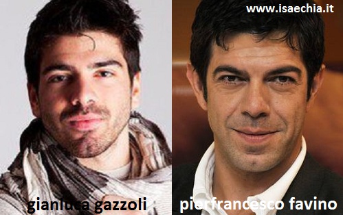 Somiglianza tra Gianluca Gazzoli e Pierfrancesco Favino