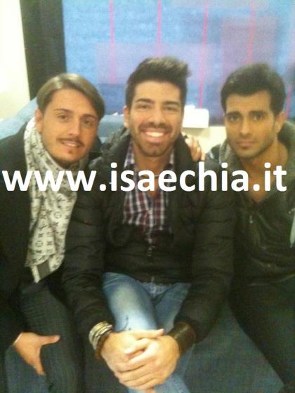 Valerio, Gianluca e George Michael