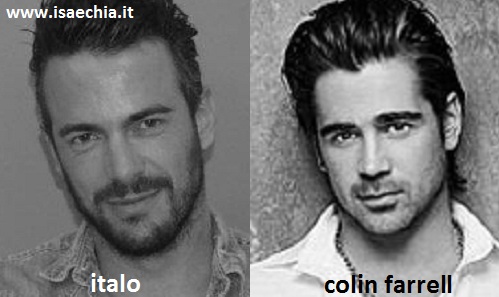 Somiglianza tra Italo del Trono under e Colin Farrell