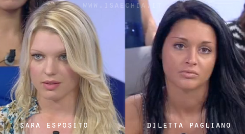 Somiglianza tra Sara Esposito e Diletta Pagliano