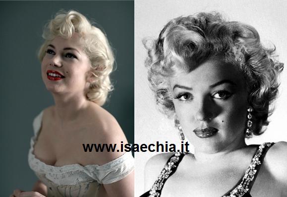 Michelle Williams e Marilyn Monroe