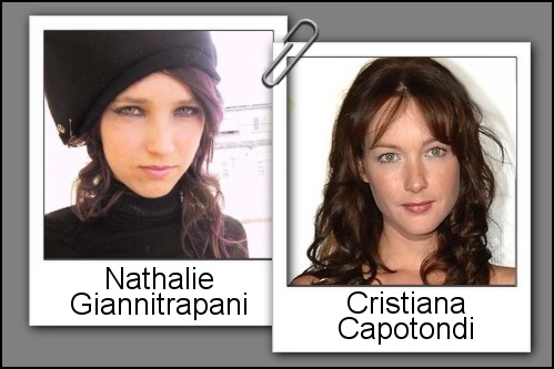 Somiglianza tra Nathalie Giannitrapani e Cristiana Capotondi