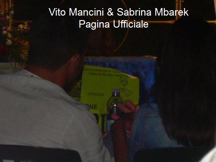 Vito Mancini e Sabrina Mbarek