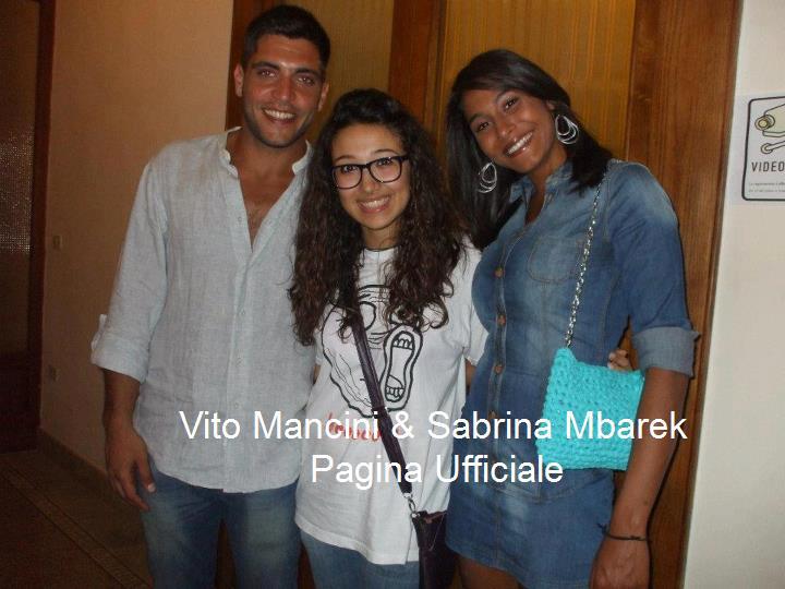 Vito Mancini e Sabrina Mbarek