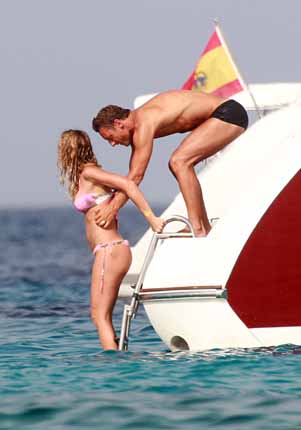 Francesco Totti ed Ilary Blasi