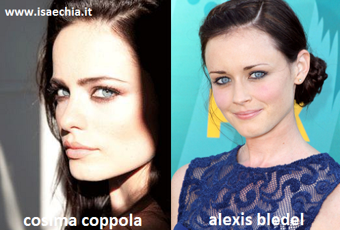 Somiglianza tra Cosima Coppola e Alexis Bledel