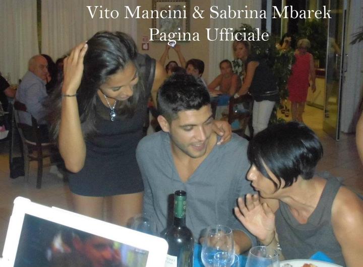 Vito Mancini e Sabrina Mbarek