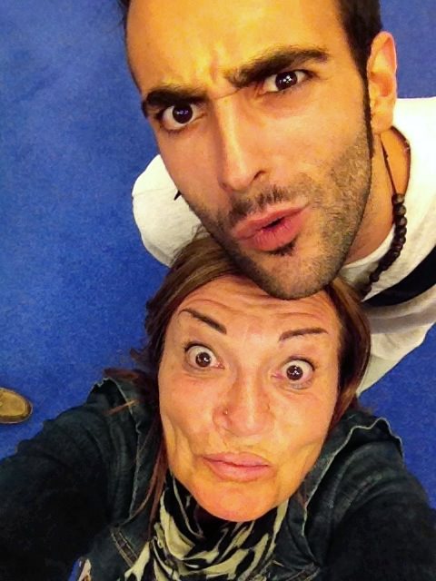 Marco Mengoni e Paola Gallo