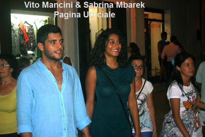 Vito Mancini e Sabrina Mbarek