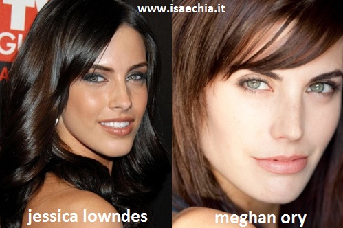 Somiglianza tra Jessica Lowndes e Meghan Ory