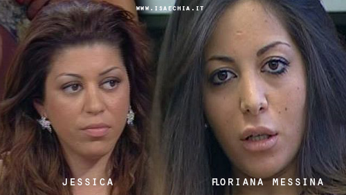 Somiglianza tra Jessica, presunto flirt di Francesco Monte, e Floriana Messina