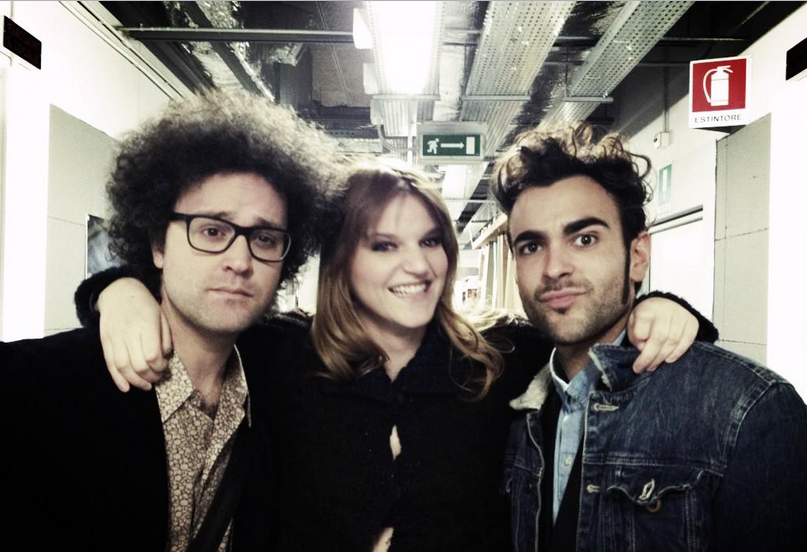 Simone Cristicchi, Chiara Galiazzo e Marco Mengoni