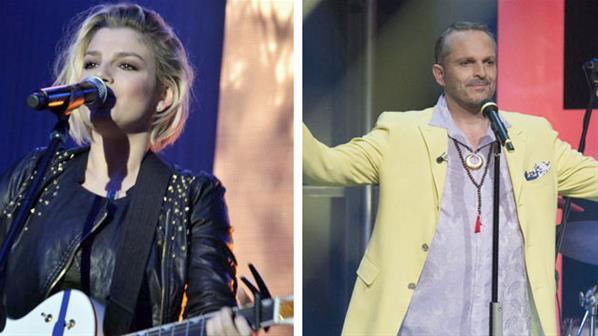 Emma Marrone e Miguel Bosè