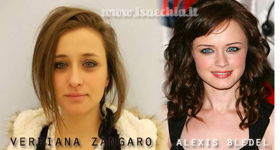 Somiglianza tra Verdiana Zangaro e Alexis Bledel