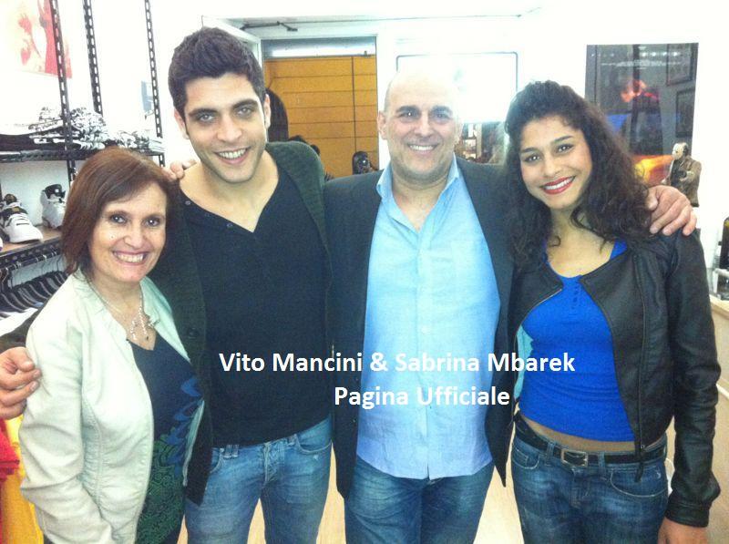 Sabrina Mbarek e Vito Mancini