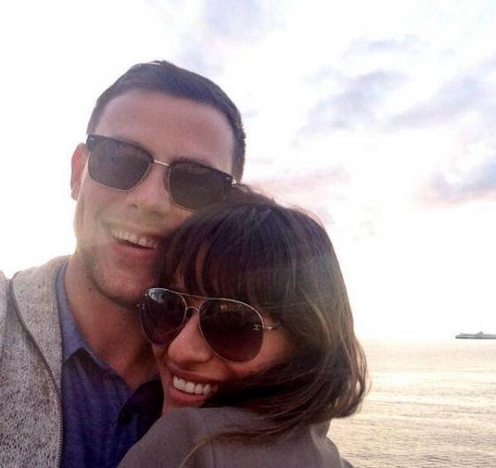 Lea Michele e Cory Monteith