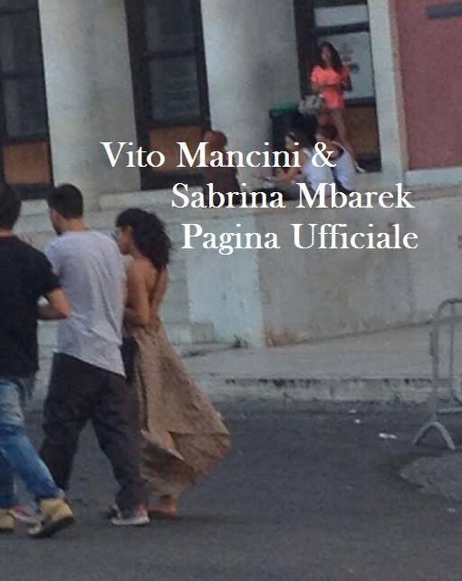 Vito Mancini e Sabrina Mbarek