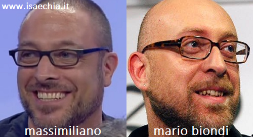 Somiglianza tra il cavaliere Massimiliano e Mario Biondi