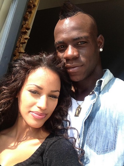 Mario Balotelli e Fanny Neguesha