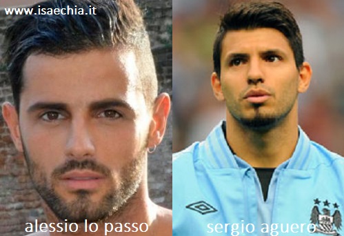 Somiglianza tra Alessio Lo Passo e Sergio Aguero