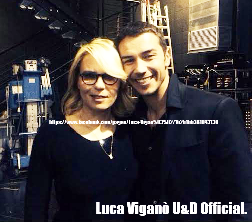 Luca Viganò e Maria De Filippi