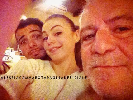 Aldo Palmeri Alessia Cammarota e Il padre di Alessia