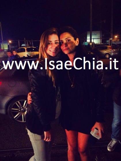 Francesca Cioffi con una fan