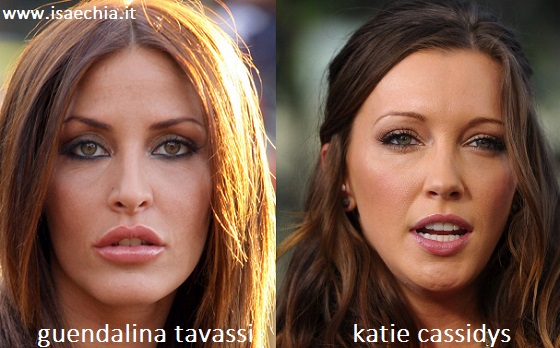 Somiglianza tra Guendalina Tavassi e Katie Cassidy