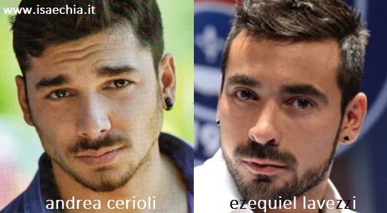 Somiglianza tra Andrea Cerioli e Ezequiel Lavezzi