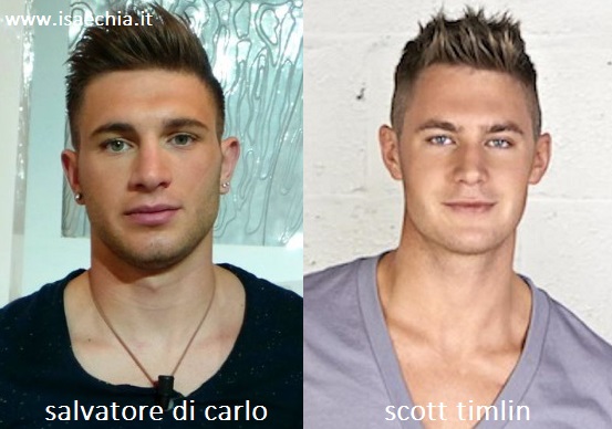 Somiglianza tra Salvatore Di Carlo e Scott Timlin