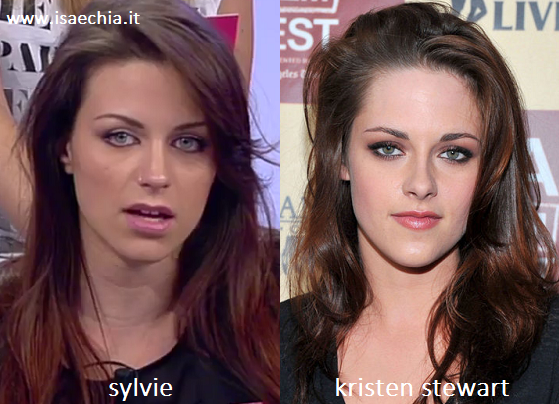 Somiglianza tra Sylvie e Kristen Steward