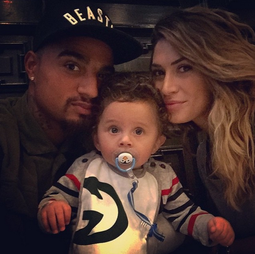 Melissa Satta Kevin Prince Boateng e Maddox