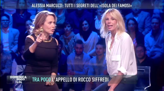 Barbara D'Urso e Alessia Marcuzzi