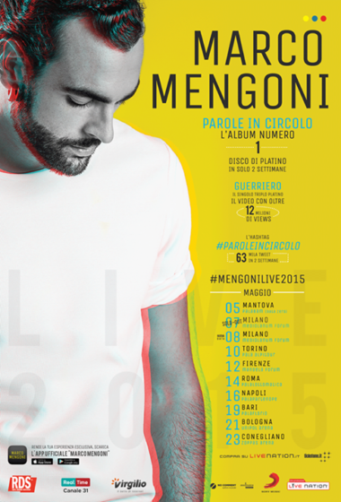 Marco Mengoni tour