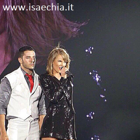 Giuseppe Giofrè e Taylor Swift