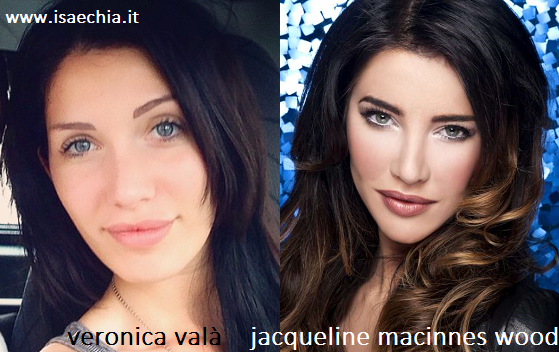 Somiglianza tra Veronica Valà e Steffy Forrester di 'Beautiful'