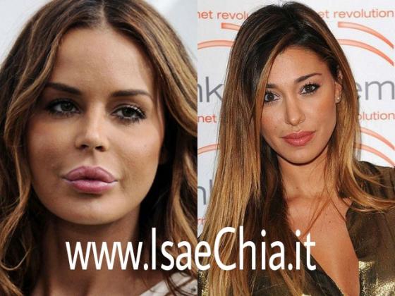 Belen Rodriguez e Nina Moric