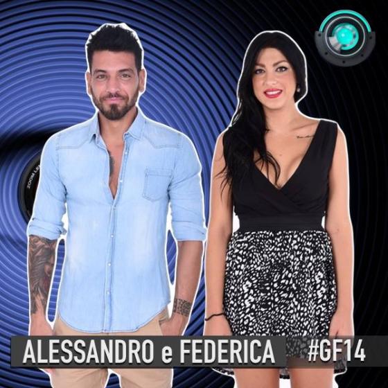 Alessandro Calabrese e Federica Lepanto