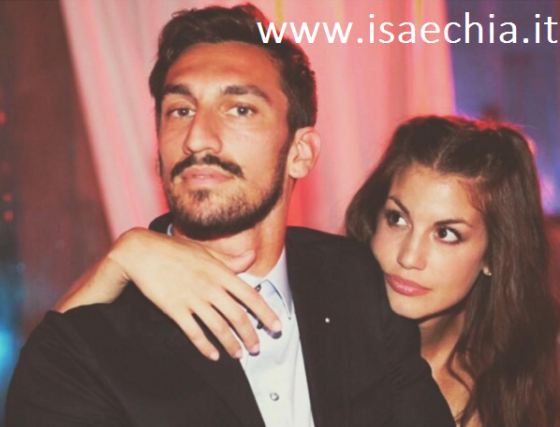 Francesca Fioretti e Davide Astori