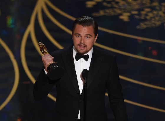 Leonardo DiCaprio ha vinto l'Oscar