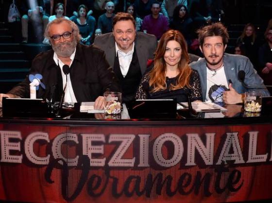 Diego Abatantuono, Gabriele Cirilli, Selvaggia Lucarelli e Paolo Ruffini