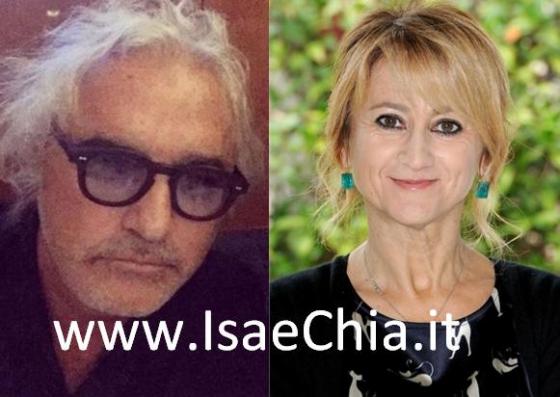 Flavio Briatore e Luciana Littizzetto