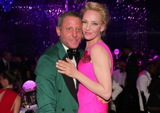 Lapo Elkann e Uma Thurmann